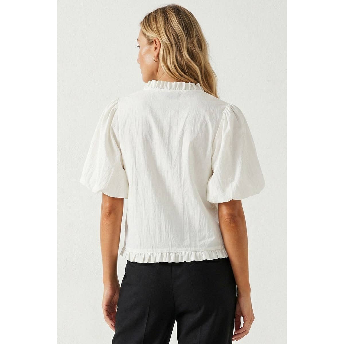 The Rosalie Ruffle Top