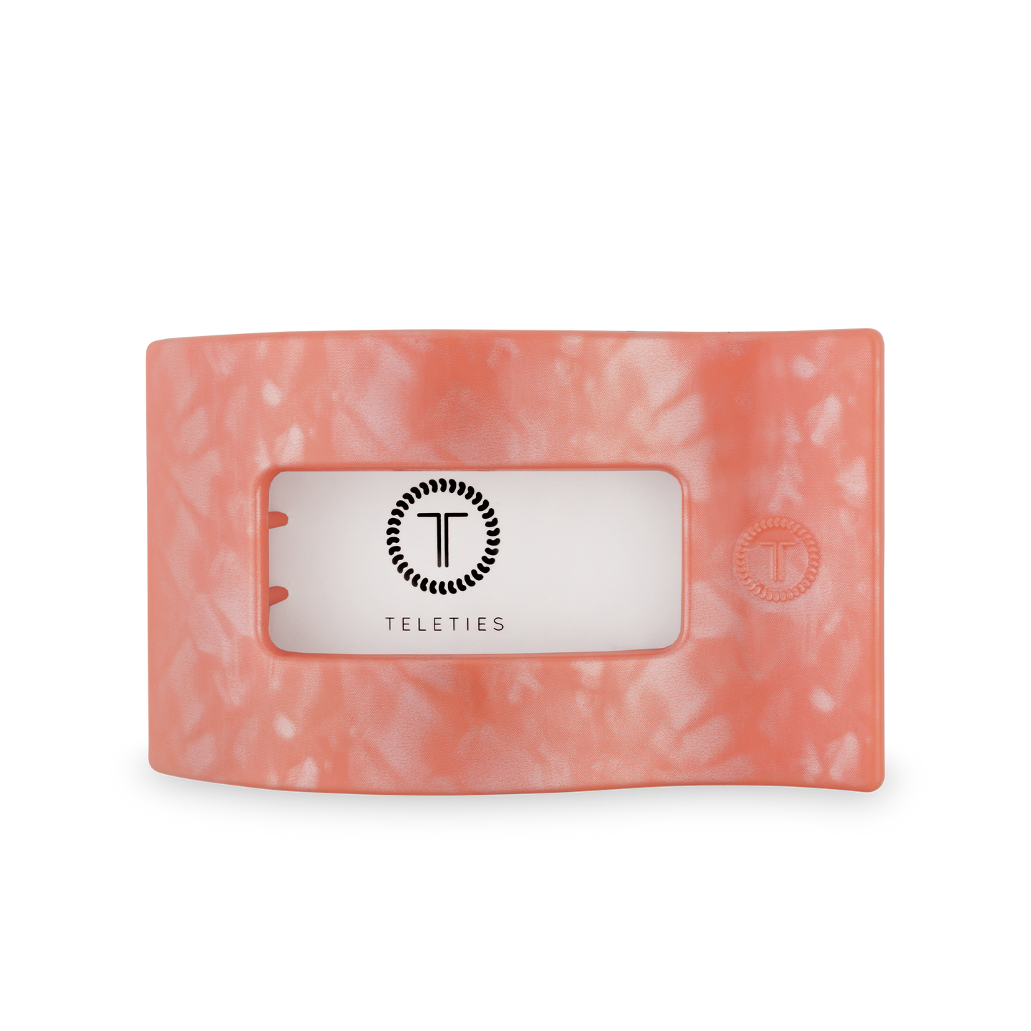 Flat Rectangle Hair Clip | Large | Dreamsicle