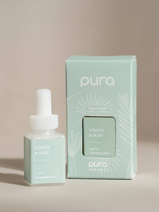 Linens & Surf Pura Diffuser Refill – Home Fragrance Scent