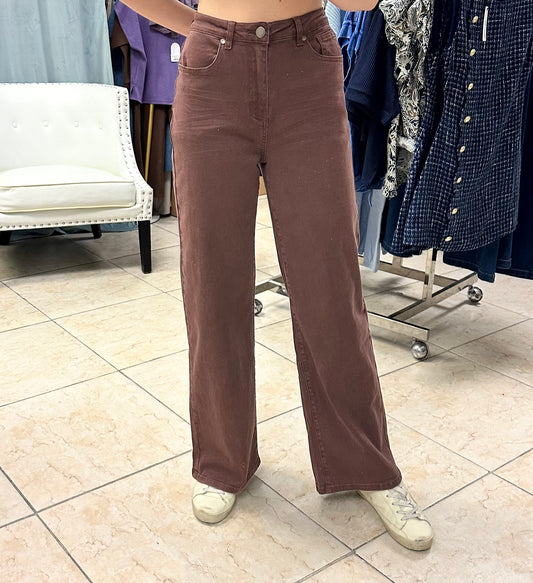 Cocoa Canyon Wide Leg Denim