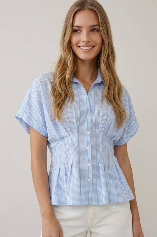 Effie Kate Gingham top