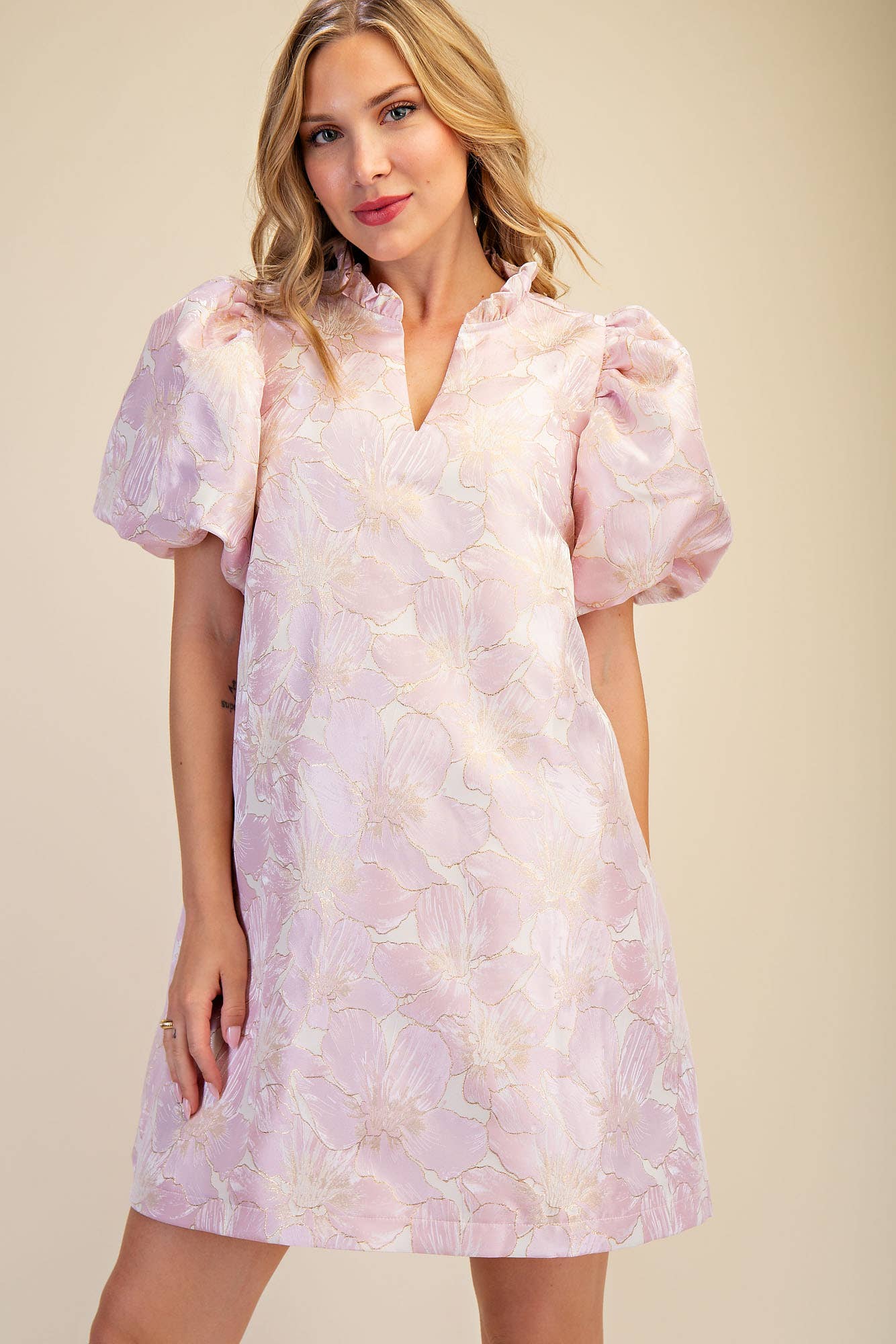 Eliza Puff Sleeve Dress