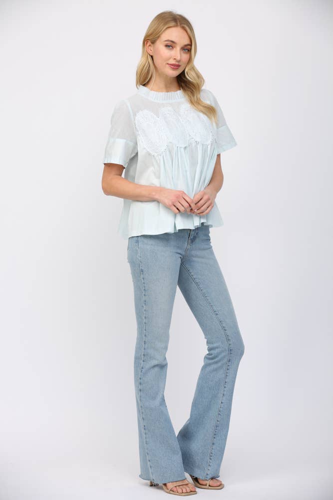 Mary Mesh Top