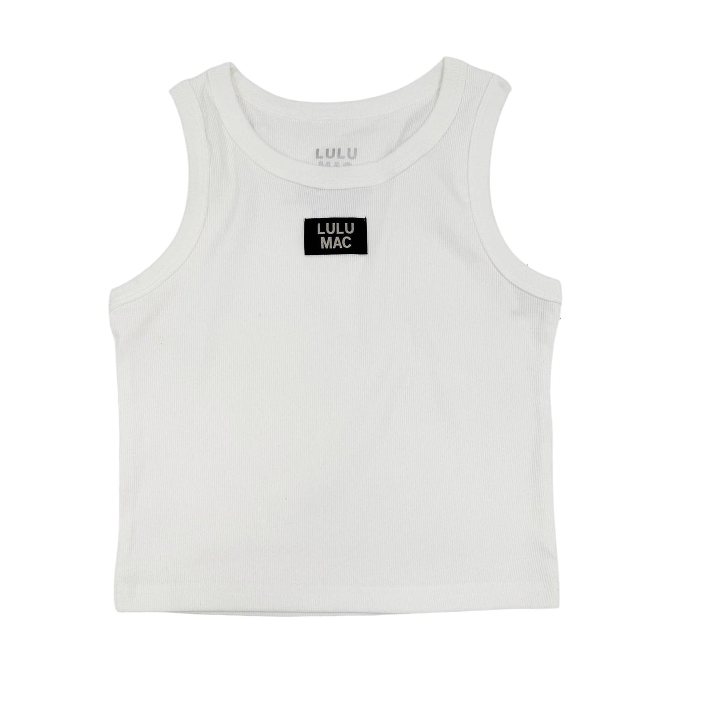 Lulu Mac TANK WHITE