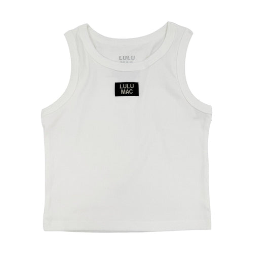 Lulu Mac TANK WHITE