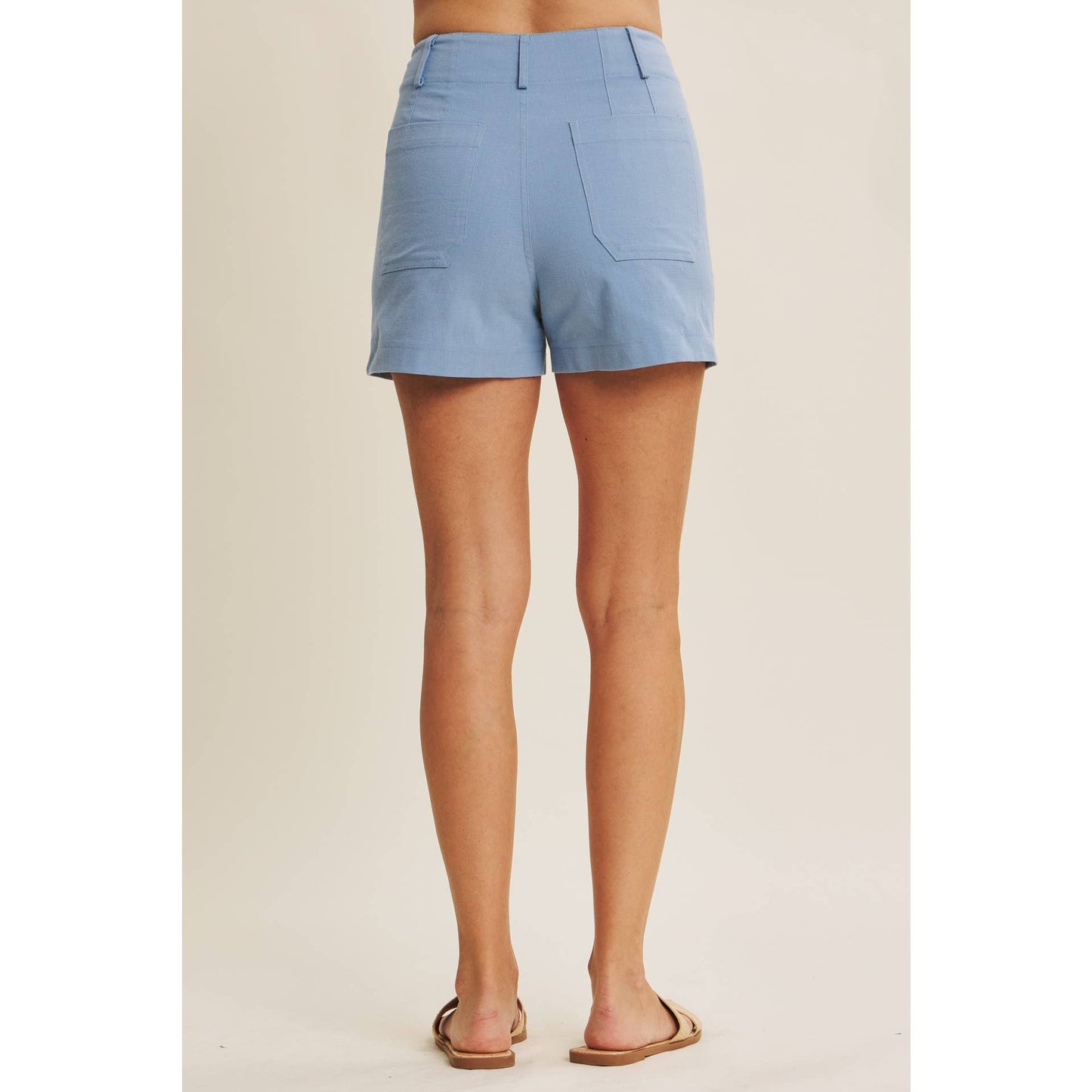 Delaney High Rise Stretch Shorts