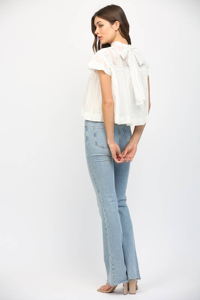 Lauren Ruffled Top