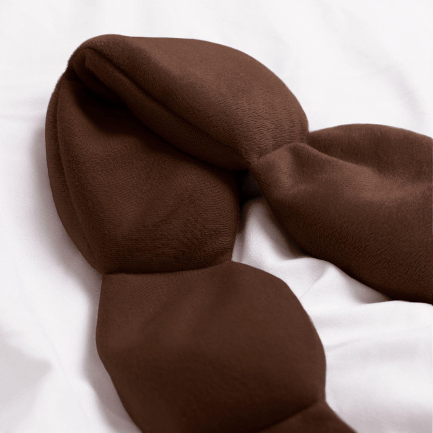 Espresso Weighted Sleep Mask – Weighted Eye Mask for Sleep & Relaxation