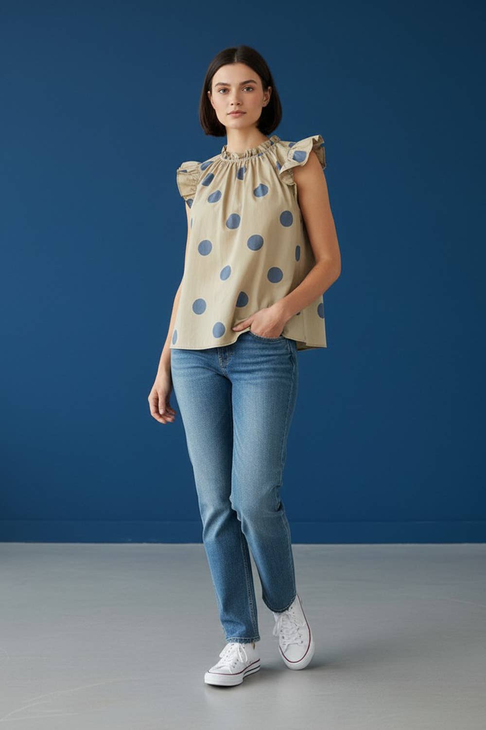 Kippi Polka Dot Blouse
