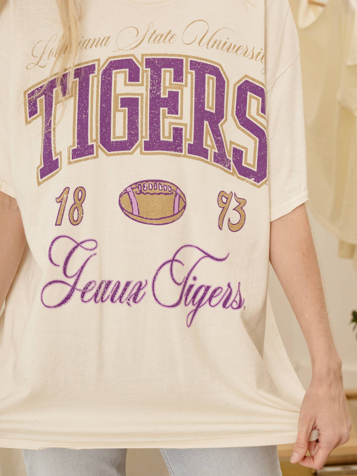 LSU Tigers Spirit Vintage Graphic Tee