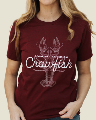 Born and Raised | Crawfish T-Shirt