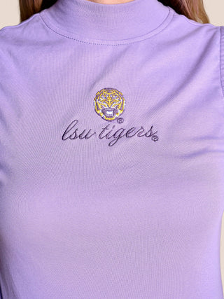 The Lineup Mockneck Tank | LSU