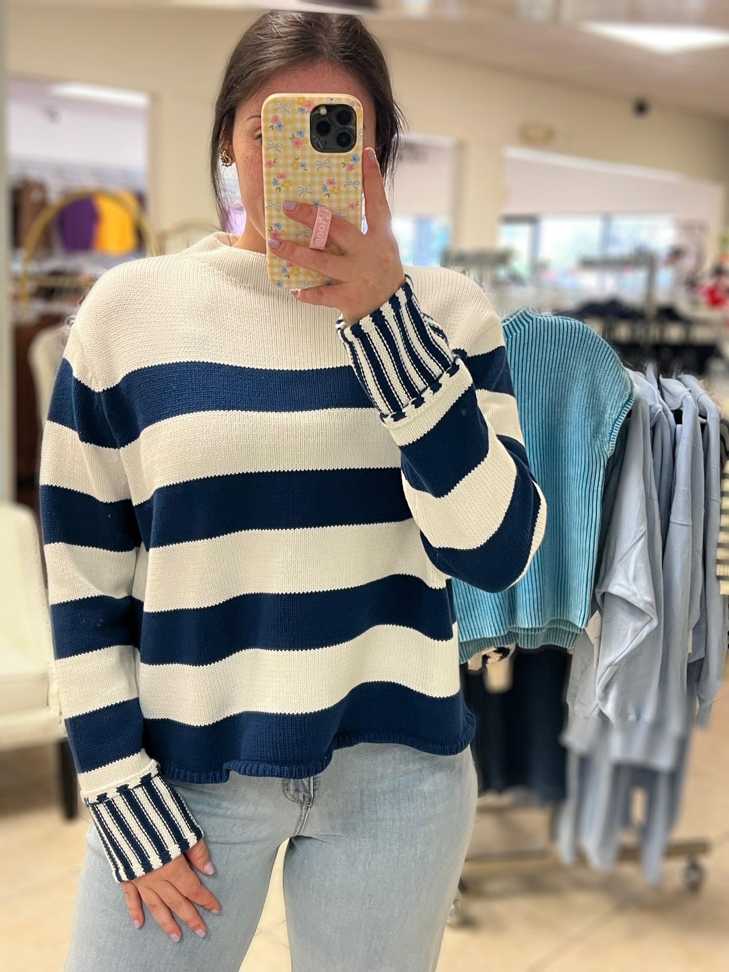 The Weekend Stripes Knit Sweater