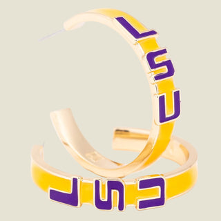 Earrings  Louisiana Hoop