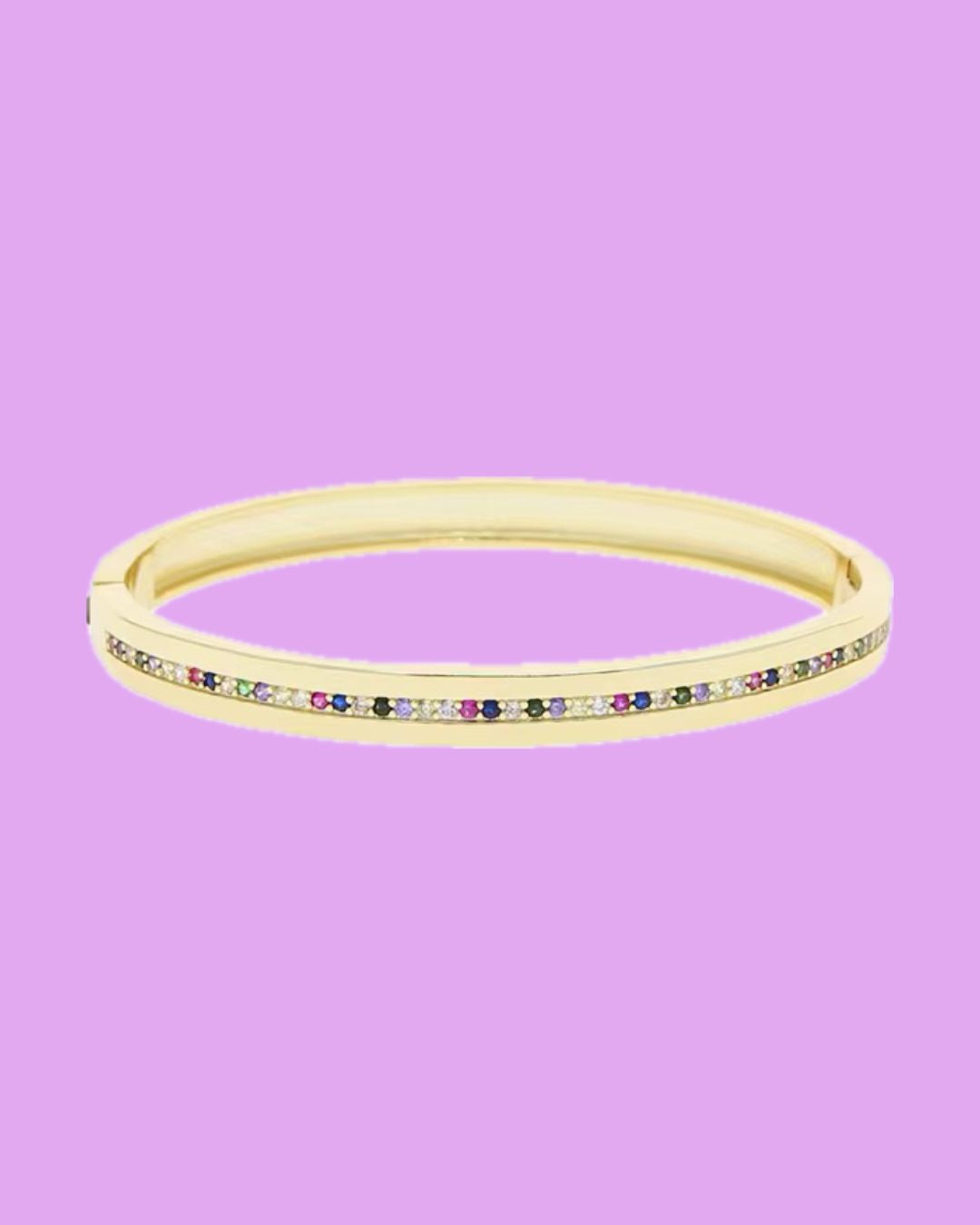 Sloane Multi Crystal Bangle