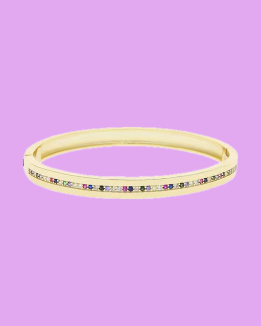 Sloane Multi Crystal Bangle