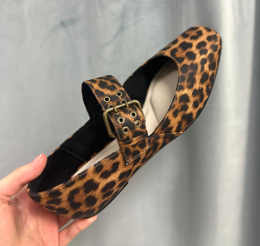 Wild Side Mary Jane Flats