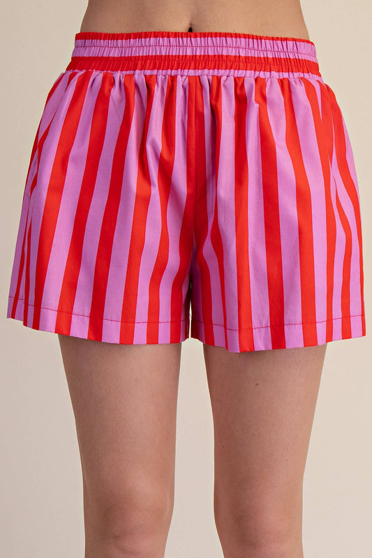 Effie Stripe Shorts
