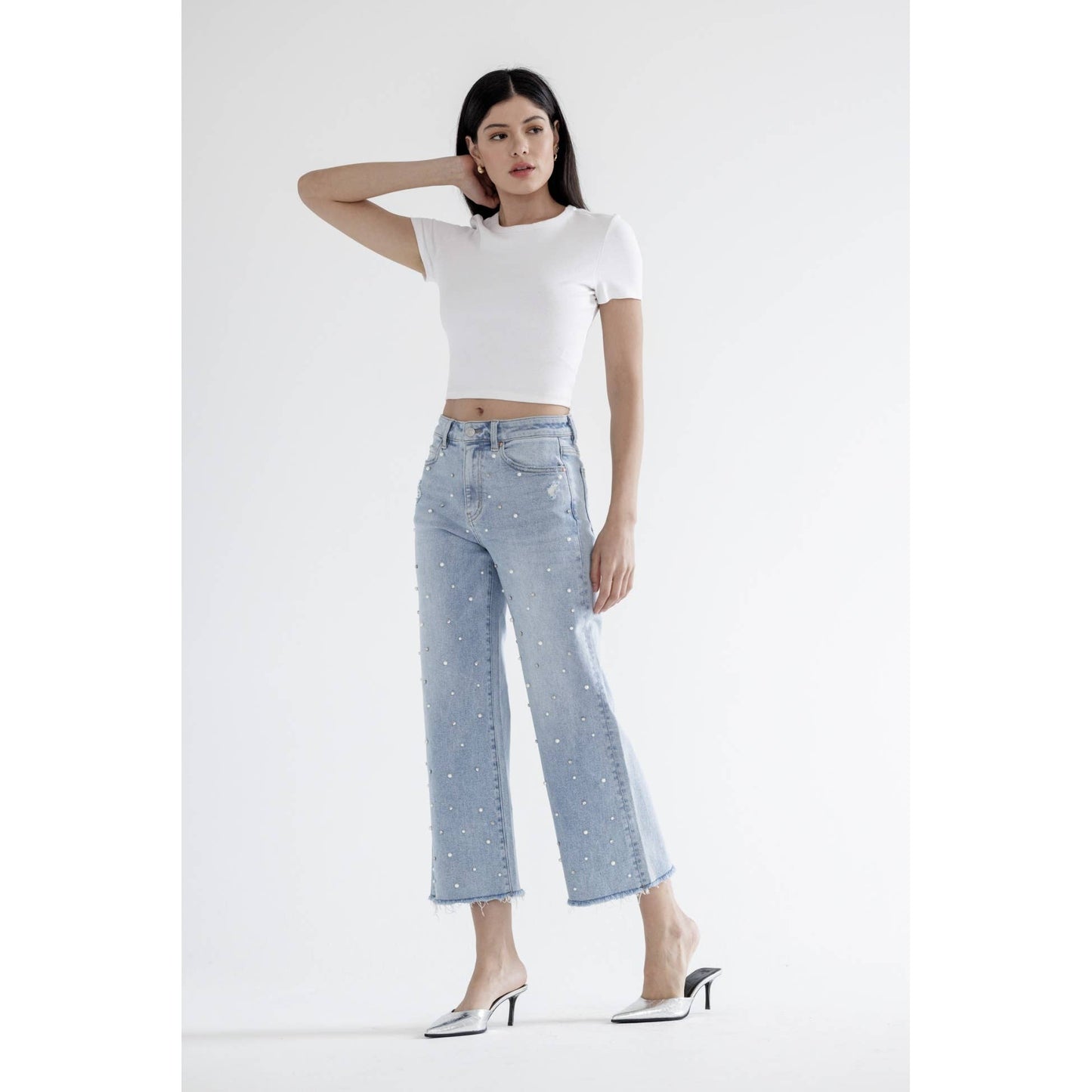 Pacey Embellishment Wide Leg