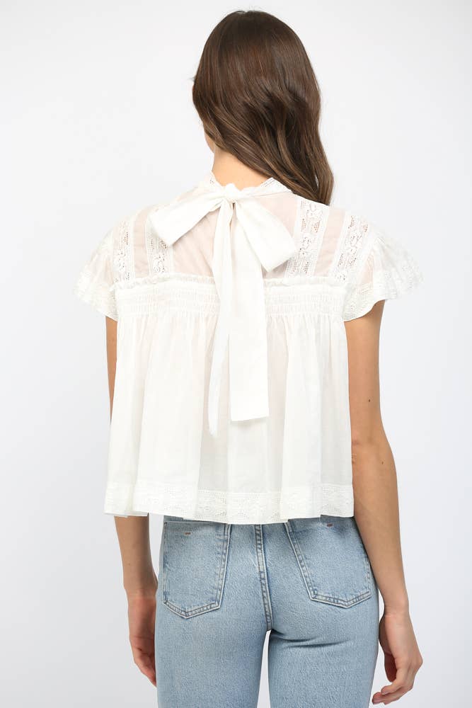 Lauren Ruffled Top