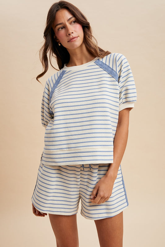 Seaside Stripe Lounge Set