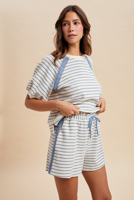 Seaside Stripe Lounge Set