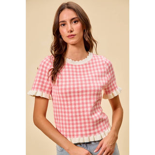 Scarlett Gingham Top