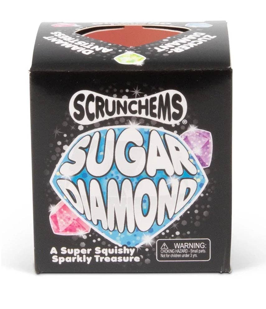 Scrunchems® Sugar Diamonds Squishy Fidget Toy (1pc) Assorted