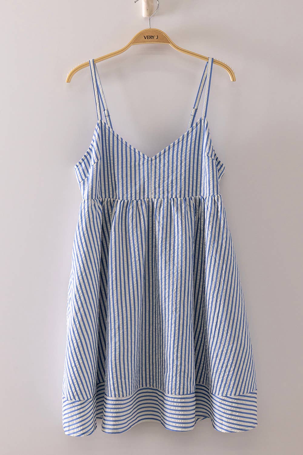 Alex Stripe Babydoll Sundress