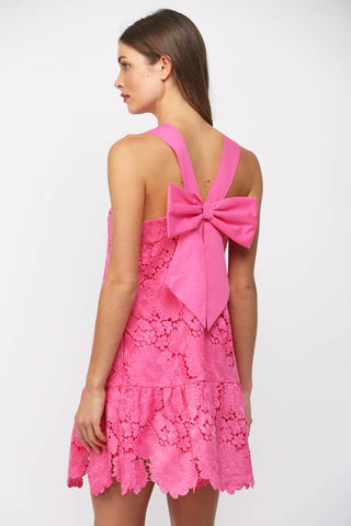 Blakely Bow Back Lace Dress