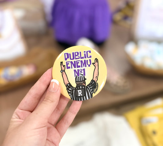 Public Enemy #1 Pin-Large