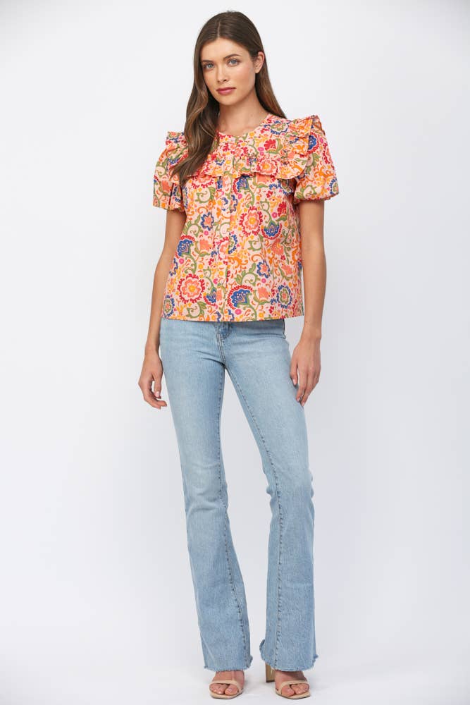 Macy Ruffle Top