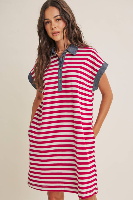 Bayside Yacht Club Polo Dress
