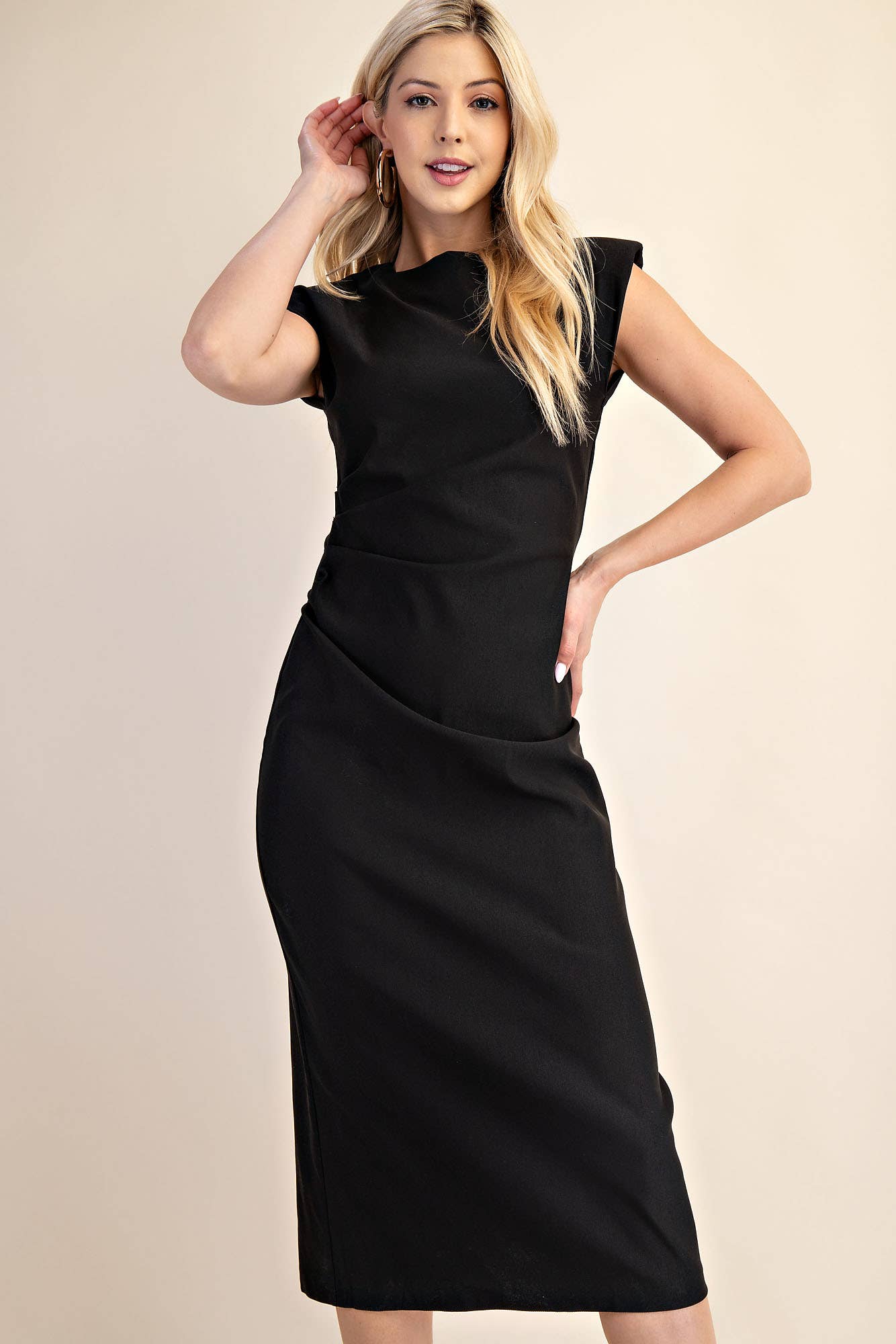 Blake Stretch Midi Dress