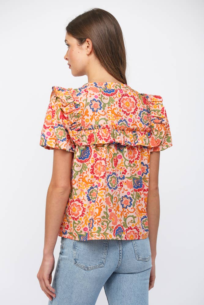 Macy Ruffle Top