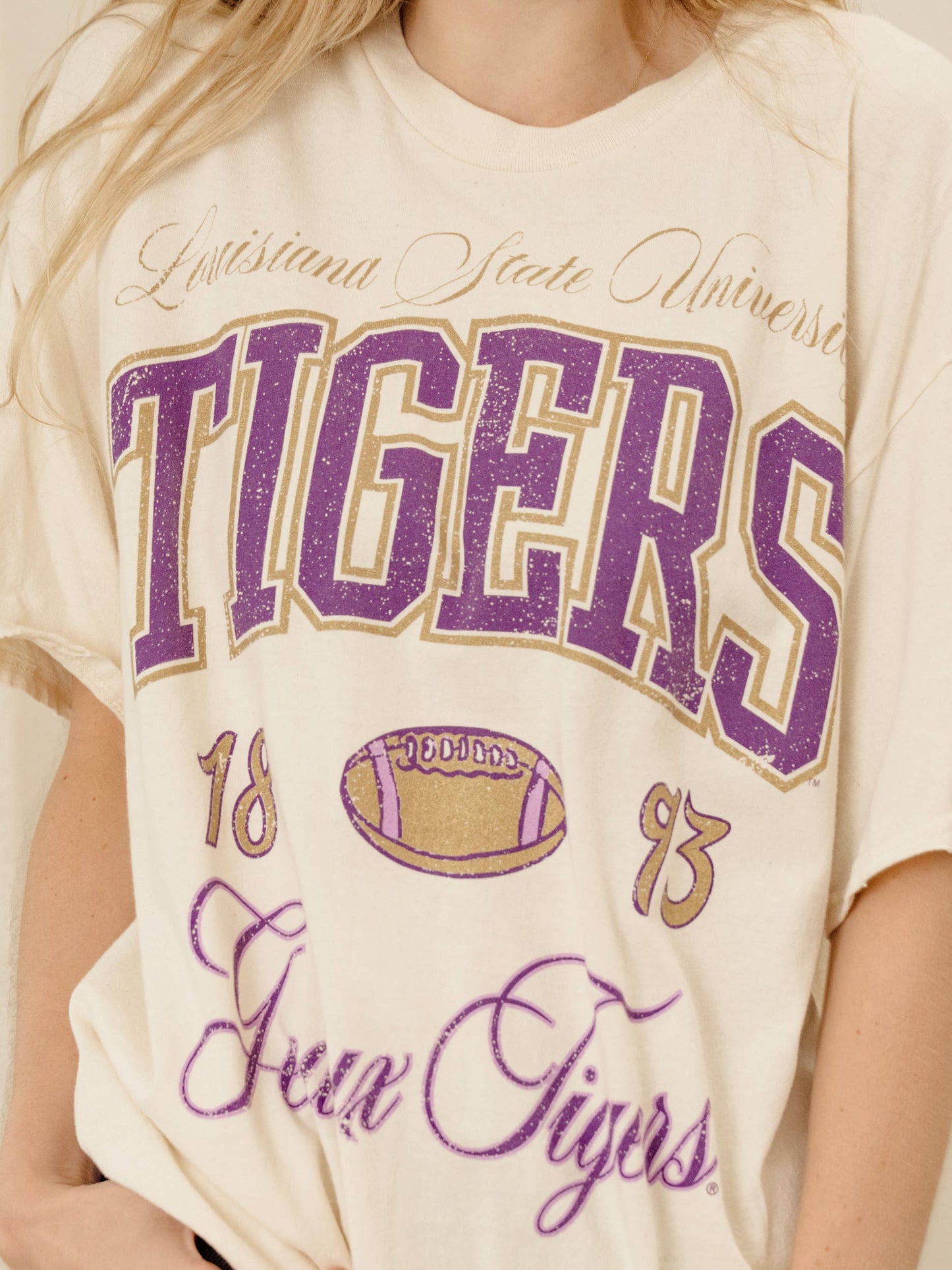 LSU Tigers Spirit Vintage Graphic Tee