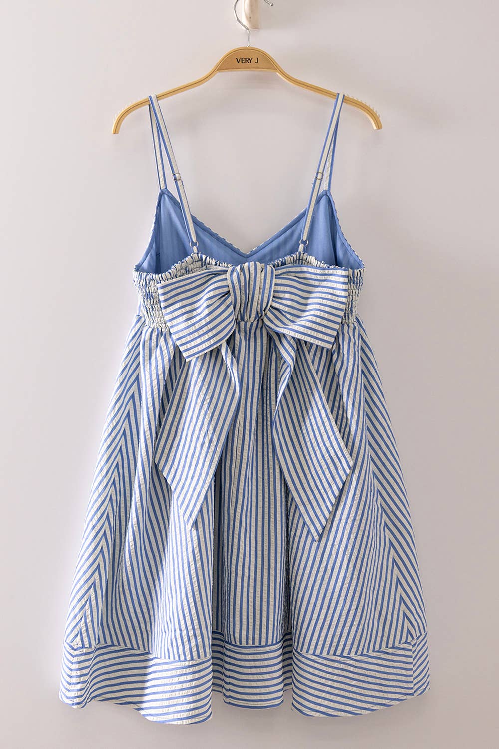 Alex Stripe Babydoll Sundress