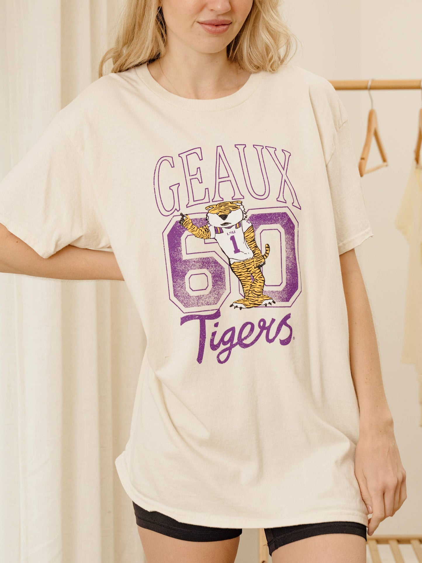 LSU Tigers Vintage Thrifted Graphic Tee