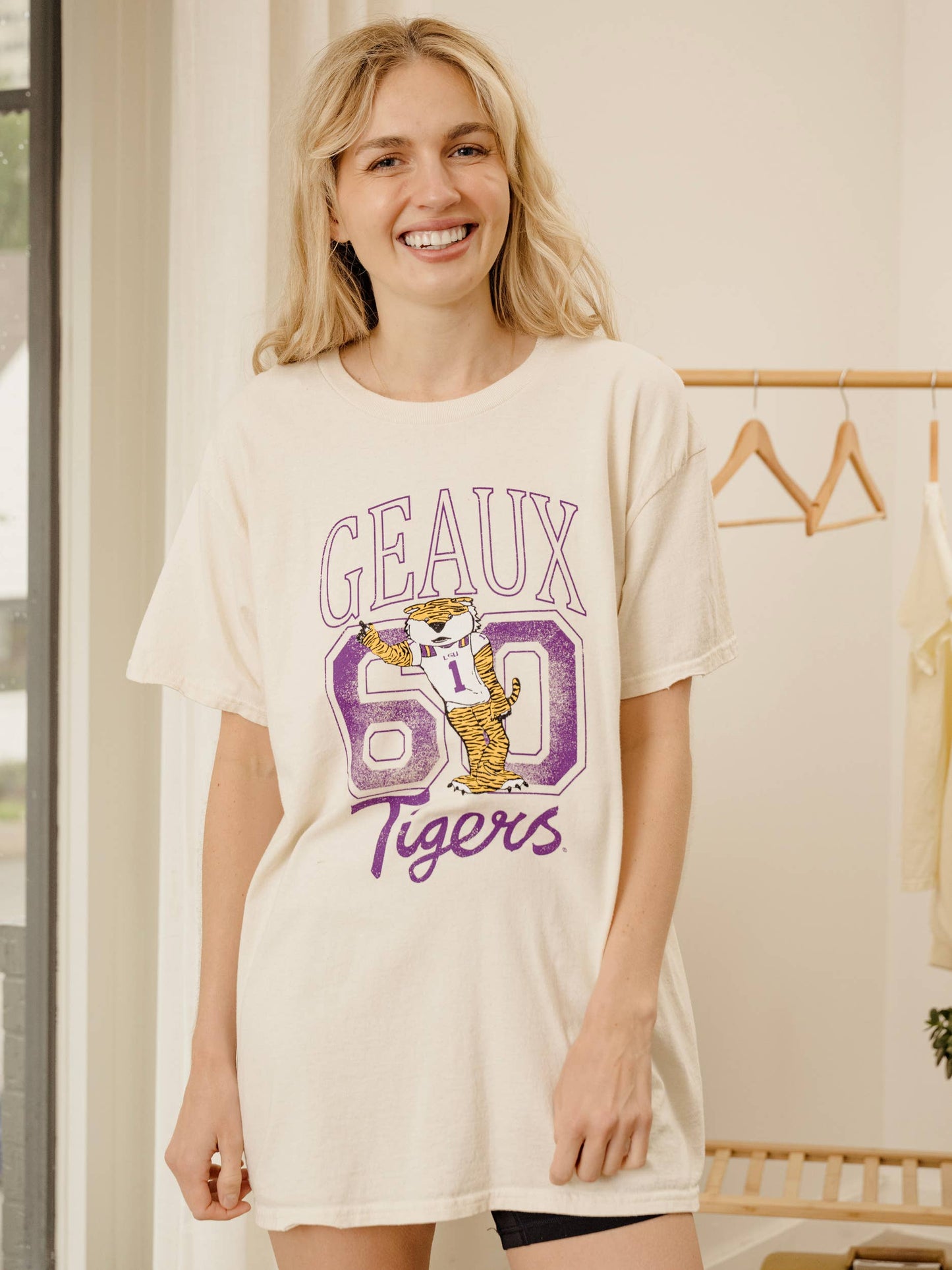 LSU Tigers Vintage Thrifted Graphic Tee