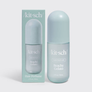 Kit-sch Beachy Gelato hair perfume bottle and packaging on a white background