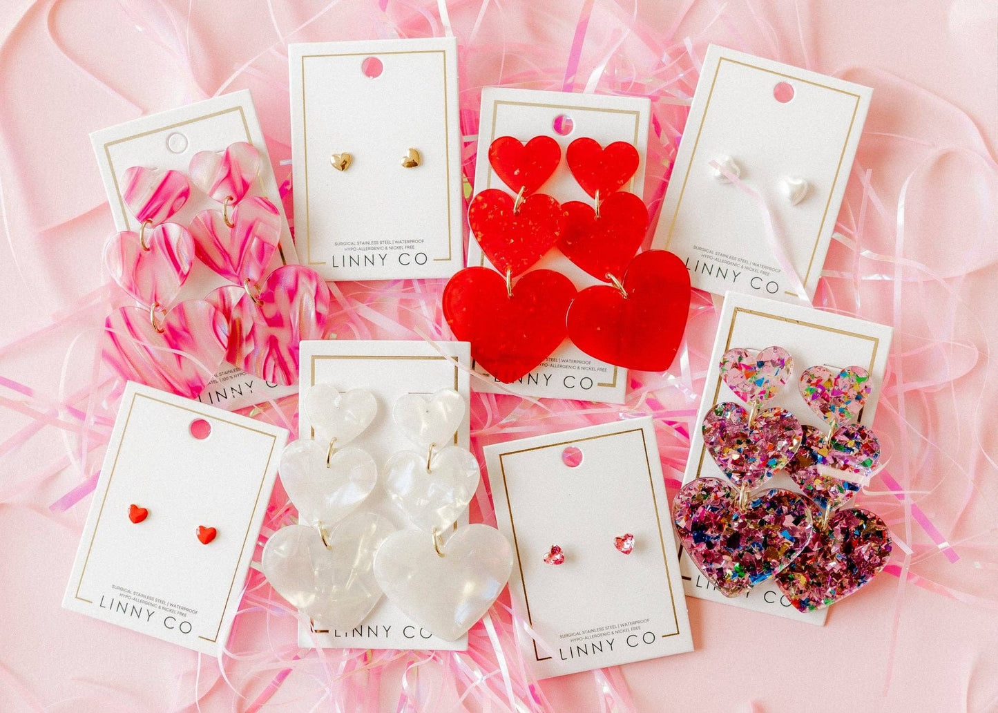 Screwback Stud Earrings - Lucia Large