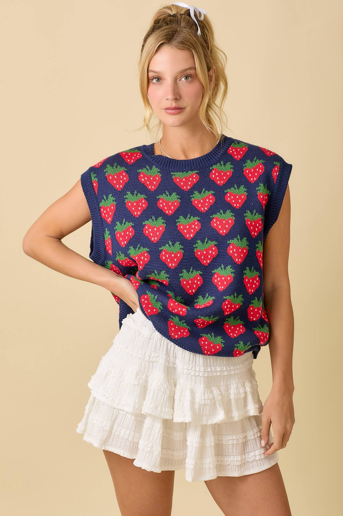 Ruffle Layer Mini Skort