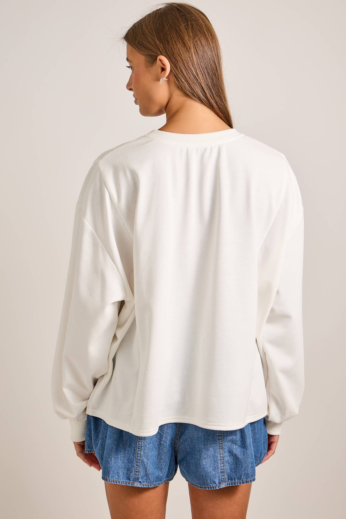 Red Heart Patchwork Sweatshirt – Valentine Pullover