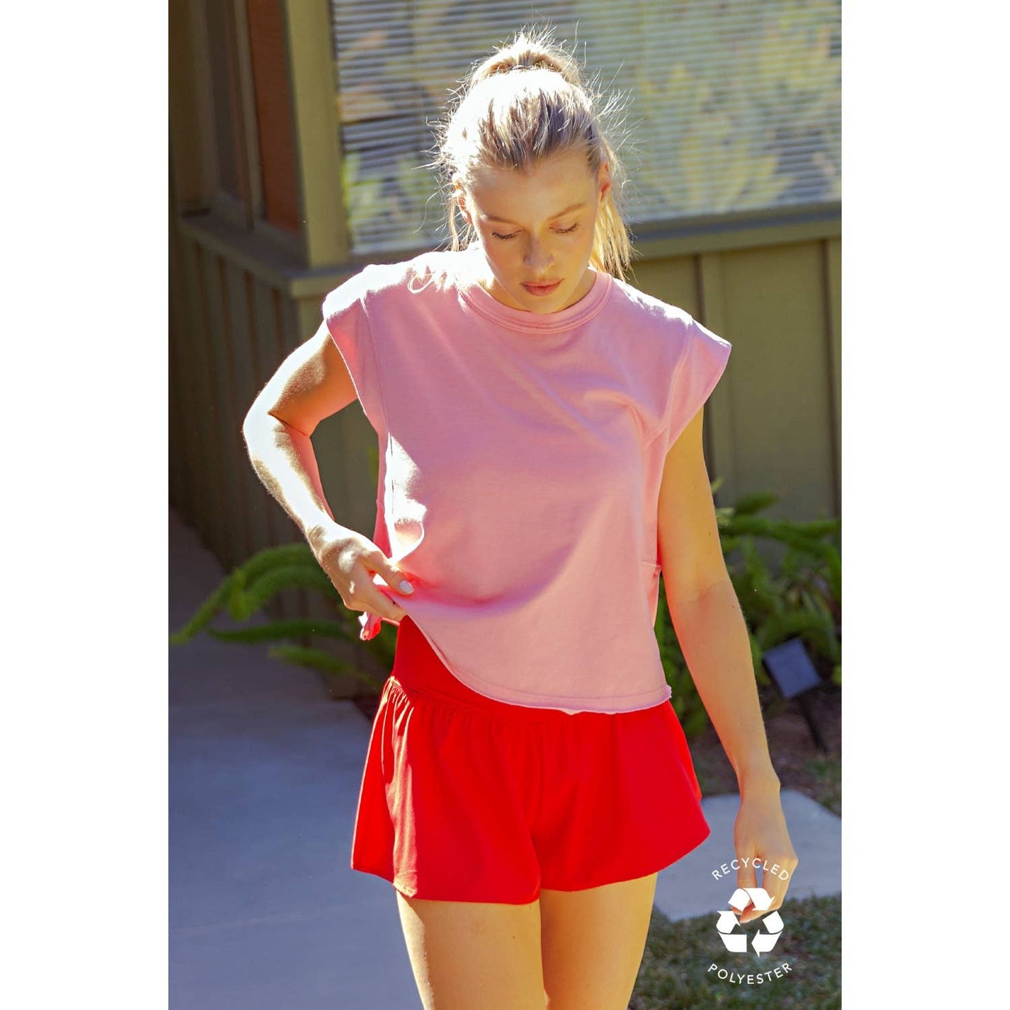 Blakely Butter Crossover Shorts