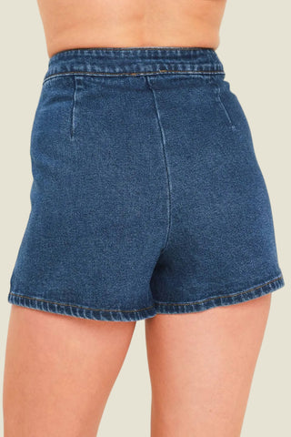 The Uptown Denim Skort