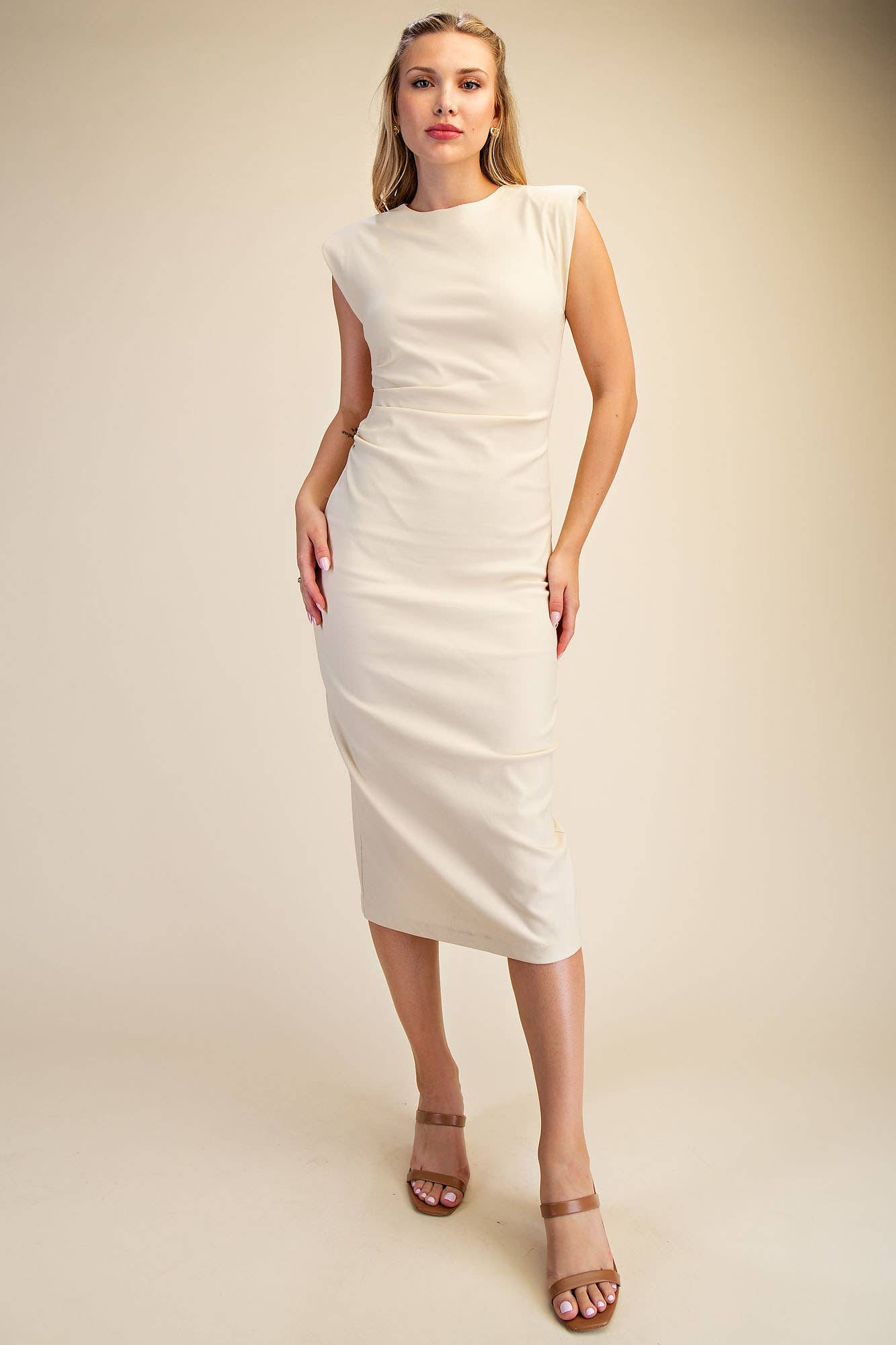 Blake Stretch Midi Dress