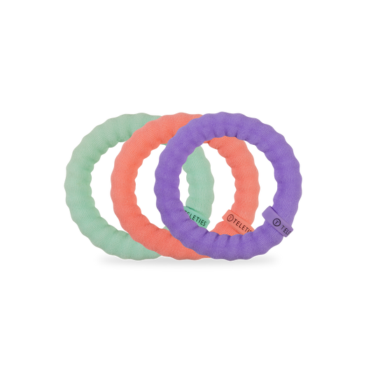 Nylon Hair Ties | Large | Color Rush