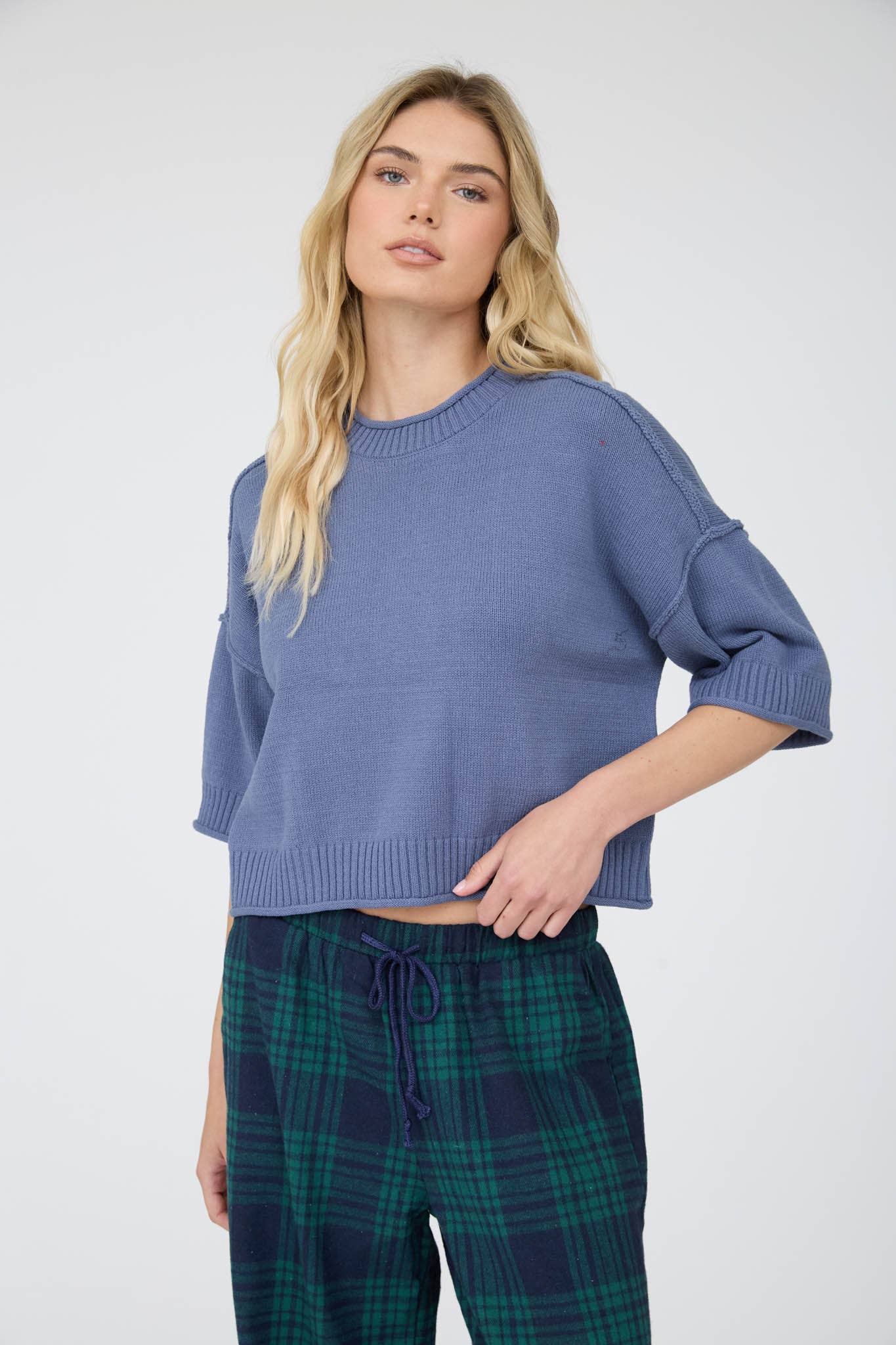 Marlowe Exposed Seam Pullover