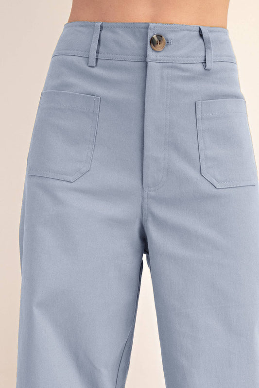 Mason Wide Leg Pocket Pants