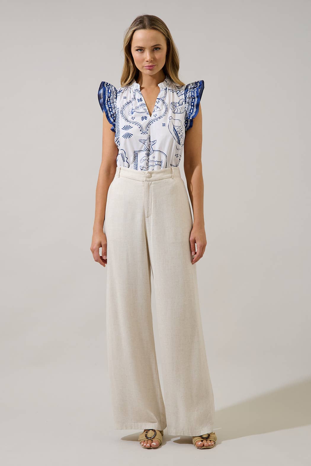 Adelina Ruffle Top